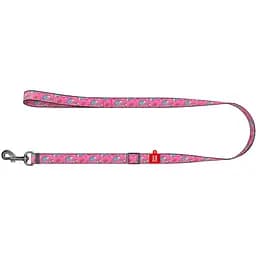 Повідець для собак Waudog Nylon Єдинороги, 122х1,5 см, різнобарвний - мініатюра 2