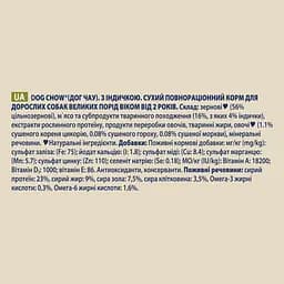Сухий корм для собак великих порід Dog Chow Large Breed Adult 2+, з індичкою, 14 кг - мініатюра 9