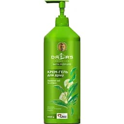 Крем-гель для душу Dalas Зелений чай та огірок 1000 мл (722607)