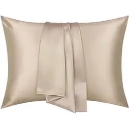 Наволочка Love You шелк 70х50 см бежевая (5017)