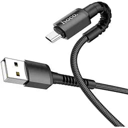 Кабель Hoco X71 Especial charging data cable for Micro Чорний