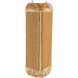 Когтеточка Trixie для котов, из сизаля/плюшевая, 32х60 см, коричневая (43431)