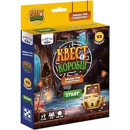 Настільна гра "Квест у коробці Відеогра" Vladi Toys VT5902-03 інструкція 12 карток з завданнями