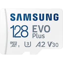 Карта пам'яті MICRO SDXC EVO+ 128GB V30 W/A MB-MC128SA/EU SAMSUNG - мініатюра 2