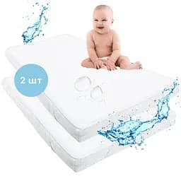 Наматрацник водонепроникний Papaella дитячий з резинками 60х120х15 см (8000035491)