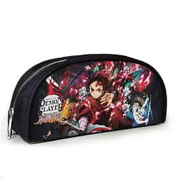 Пенал шкільний з принтом Аніме Клинок, що розсікає демонів 23х10х8 см з принтом для хлопчика (3796)