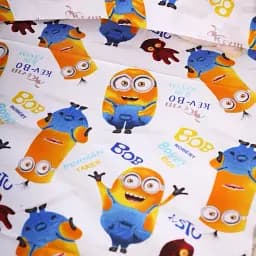 Комплект постільної білизни MirSon Бязь Kids Time 20-0036 Minions 110x140 см (2200009639470) - мініатюра 7