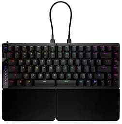Клавіатура ASUS ROG Falcata Split 83key Magnetic Switch USB-A/WL/BT EN RGB Black (90MP043H-BKUA20) - мініатюра 2