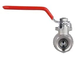 Кран кульовий Thermo Alliance Forte 1/2" ВВ прямий, PN40, важіль SF600W15 - мініатюра 2