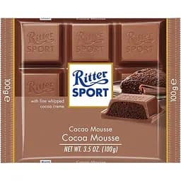 Шоколад Ritter Sport молочный с альпийским молоком и шоколадным муссом 100 г (593196)