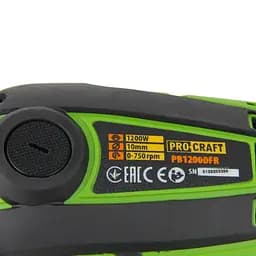 Шуруповерт мережевий Procraft PB1200DFR - мініатюра 4