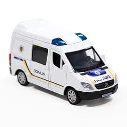 Автомодель дитяча Поліція MERCEDES-BENZ SPRINTER TechnoDrive 250294 інерційна - мініатюра 4