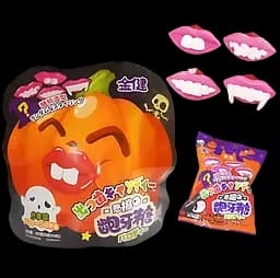 Цукерки-льодяники Halloween з полуничним смаком 100 г