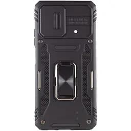 Ударостійкий чохол Camshield Army Ring для Xiaomi Poco F5 / Note 12 Turbo Чорний / Black