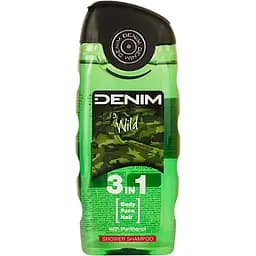 Гель для душу Denim Wild Потрійна енергія, 250 мл