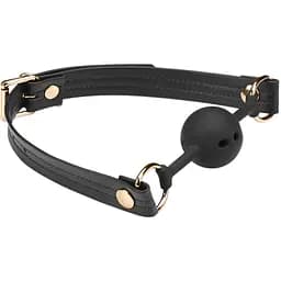 Кляп Liebe Seele Organosilicon Ball Gag 4.3 см черный