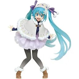 Коллекционная фигурка Taito Вокалоид Хацунэ Мику Vocaloid Hatsune Miku winter clothes 18 см T V HM R 18