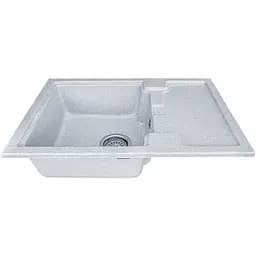 Мийка кухонна Valetti 78N гранітна 620х425 мм сіра