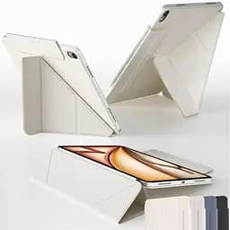 Обкладинка BeCover Ultra Slim Origami Magnetic з кріпленням Apple iPad Mini 6 2021 Beige (712943) - мініатюра 2