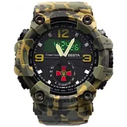Наручний годинник чоловічий Besta Brave ЗСУ Мілітарі (2993)