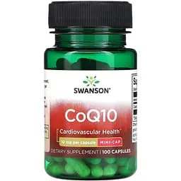 Натуральна добавка Swanson CoQ10 10 mg 100 капсул