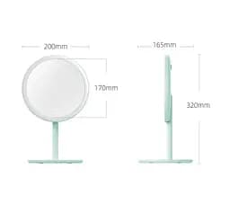 Дзеркало для макіяжу з LED підсвічуванням Xiaomi DOCO Pro 6.7" (M002) Pink - мініатюра 3