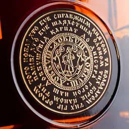 Коньяк України Довбуш Карпатський 5 зірок 40% 0.5 л  - мініатюра 4