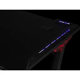 Геймерський комп'ютерний стіл GT Racer T-1212, 120x60x73 Black (T-1212 (120x60x73) Black) - мініатюра 4