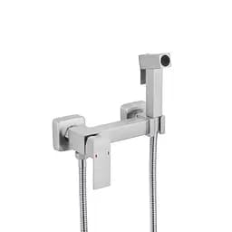 Змішувач для гігієнічного душу зовнішнього монтажу 150 мм Kroner KRP Edelstahl Kubus - ESG052, Нержавіюча сталь