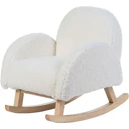 Крісло-гойдалка Childhome Teddy white, біле (RCKTOW)