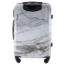 Валіза Semi Line 24" (M) White Marble (T5731-2)