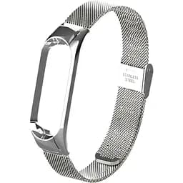 Ремешок BeCover Metal для Xiaomi Mi Smart Band 5 / Mi Smart Band 6 Silver (705147)