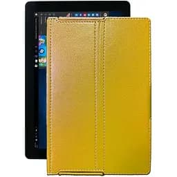 Чохол StatusCASE з екошкіри для планшету Nomi W10100 Deka Жовтий