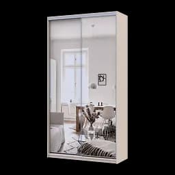 Шафа купе Doros Сіті Лайт Кашемір 2 Дзеркала 120х45х225 (80736344)