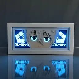 Світильник нічник 3D Синя в'язниця: Блю Лок Сейширо Нагі Blue Lock Seishiro Nagi 20 см NL3D BL SN