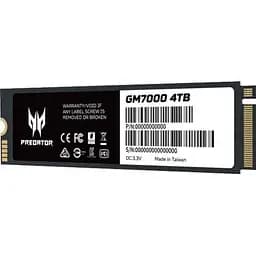 Накопичувач SSD M.2 2280 4TB GM7000 Acer Predator (BL.9BWWR.107) - мініатюра 6