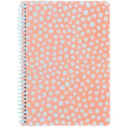 Блокнот на спіралі Axent А5 клітинка 80 аркушів помаранчевий (8462-3-A)