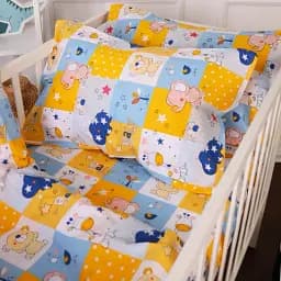 Наволочка MirSon Бязь 20-0038 Cute animals 60х60 см (2200010270884)