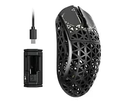 Мишка ігрова бездротова Attack Shark R5 ULTRA BLACK - мініатюра 1