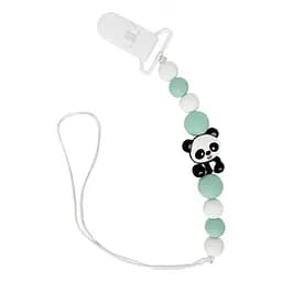 Цепочка для пустышки "Панда" Mega Zayka MGZ-0509(Turquoise) силиконовая