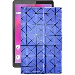 Чохол StatusCASE з екошкіри для планшету Motorola Tab G20 Синій ромб