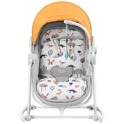 Шезлонг-гойдалка 5в1 KiderKraft Nola Forest Yellow - мініатюра 9