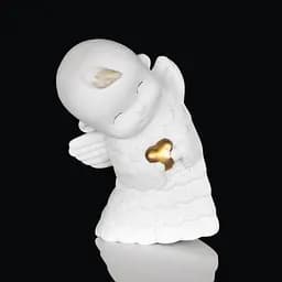 Фігурка Янгол з сердечком 7х15 см QF75 Brille D7-010