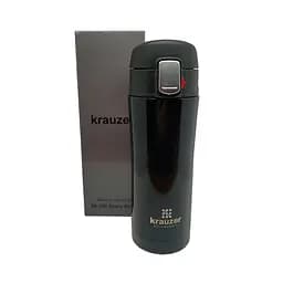 Термочашка Krauzer 350 мл чорна (86-500Shiny Black) - мініатюра 4