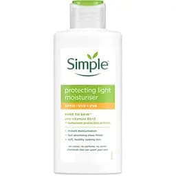 Крем для лица Simple Kind To Skin Protecting Light Moisturizer SPF15 Легкий защитный 125 мл (8710908435812)