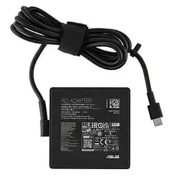 Блок живлення для ноутбука TYPE-C 90W, квадратний, black