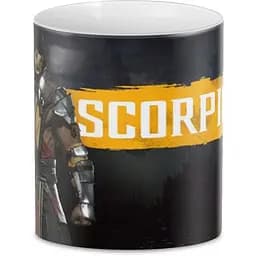 Кухоль GeekLand Mortal Kombat Мортал Комбат скорпіон MK.02.37 330 мл білий