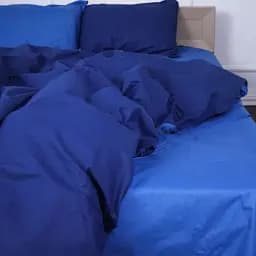 Простыня MirSon Бязь 17-4757 Dora 110х160 см синяя (2200008938956)