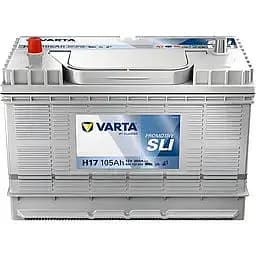 Автомобільний акумулятор Varta Black ProMotive H17 6СТ-105Ah 800A (EN) клеми по центру