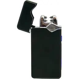 Импульсная зажигалка черная мужская от юсб Lighter Classic USB 315